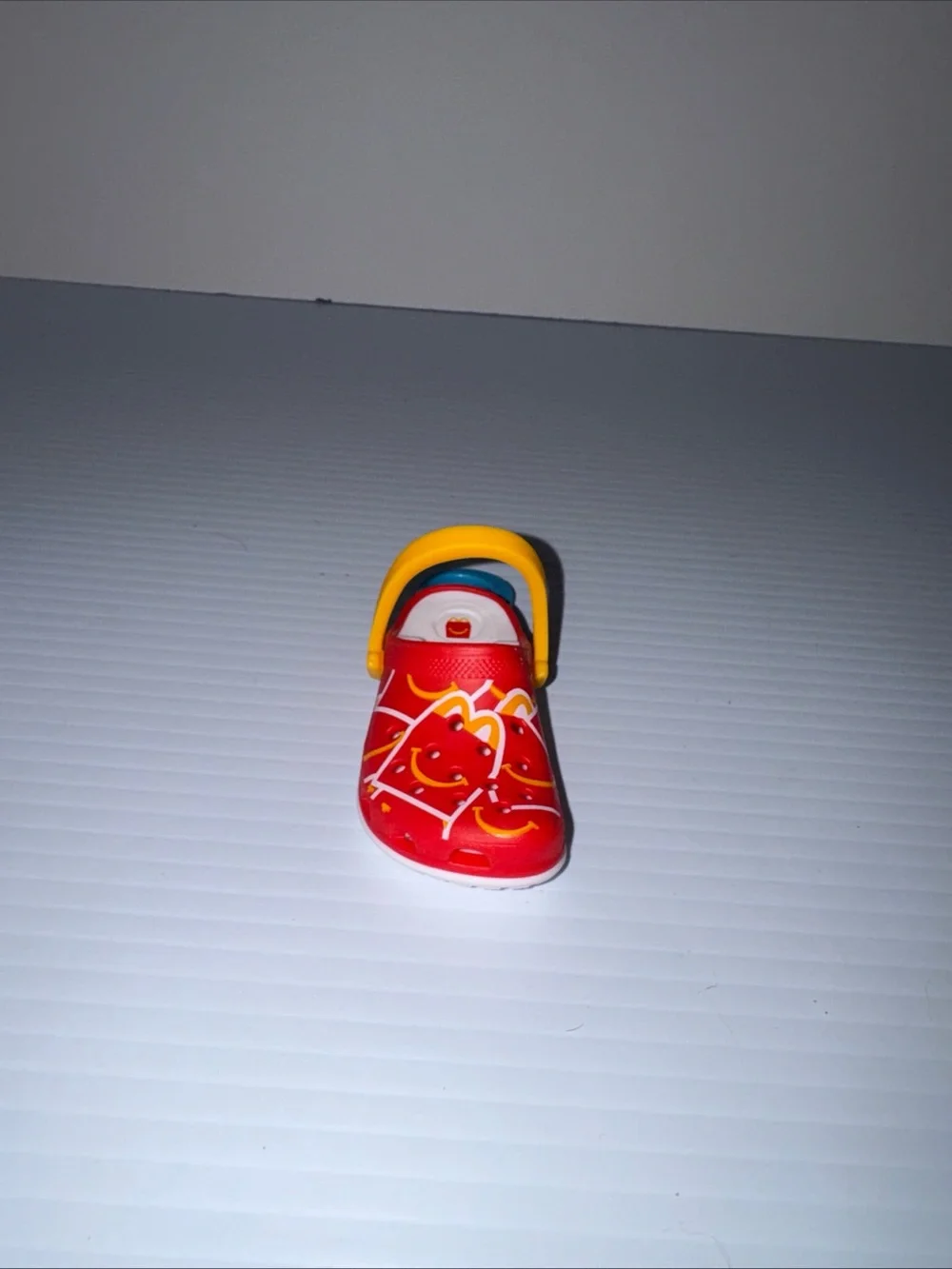 Exclusive No 2 CROCS Plastic Keychain Clip 2024 McDonald's HAPPY MEAL TOYS RED
